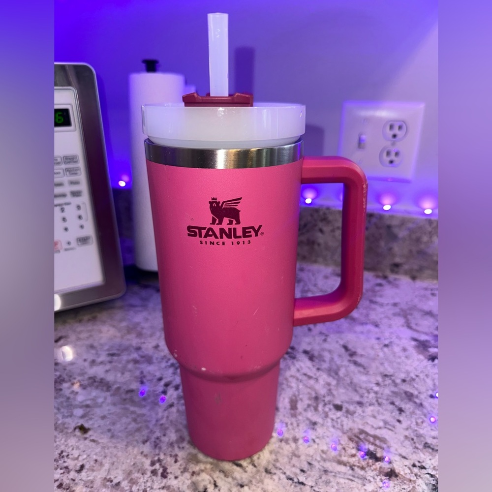 Stanley Pink Insulated Mug with Handle